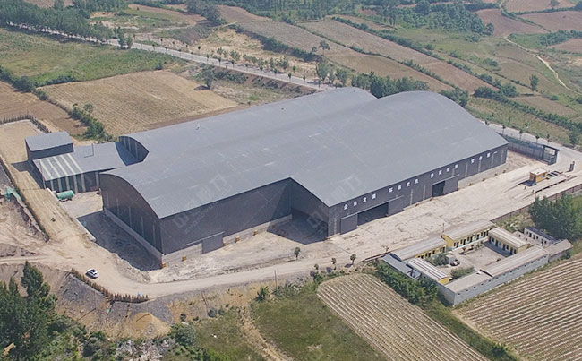 河南郏县富宇建材时产600吨环保砂石生产线
