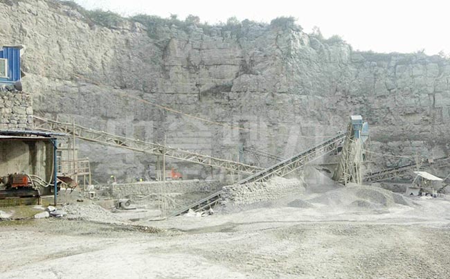 贵州铜仁市日产3000方啥石料生产线