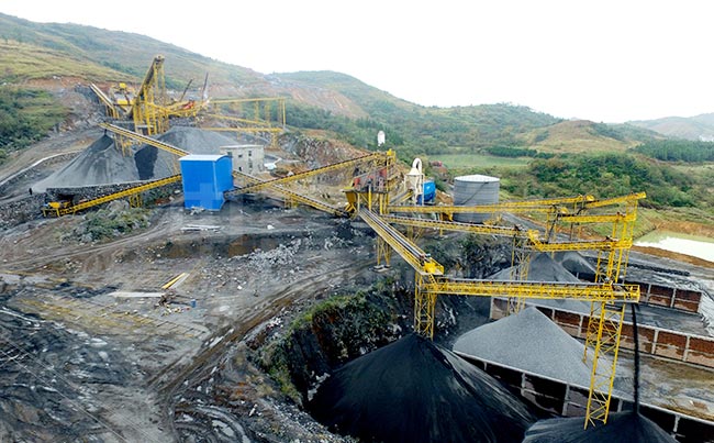 湖南省衡阳市时产500吨石灰石制砂生产线