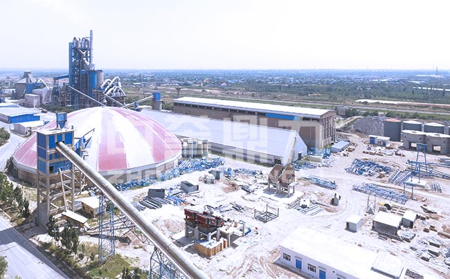 陕西省渭南市大型砂石料生产线