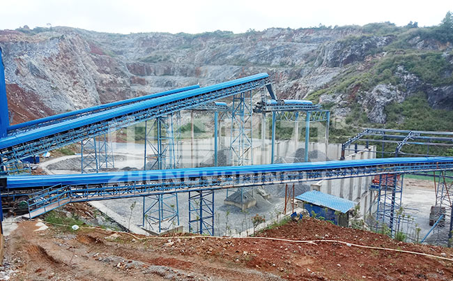 江西省九江市时产500吨机制砂生产线案例