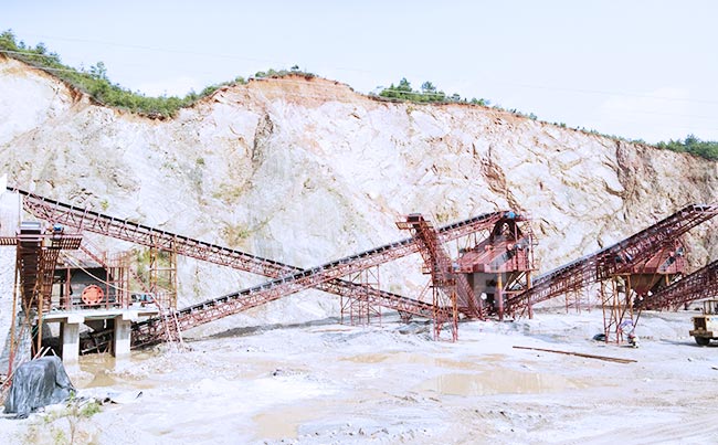 江西九江市时产420-500吨石子加工生产线案例