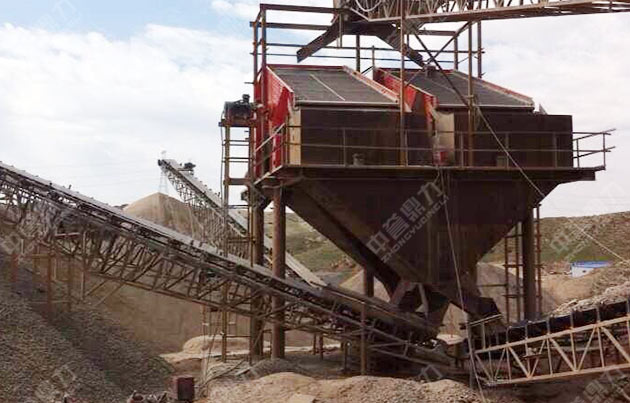甘肃兰州日产2千吨碎石生产线