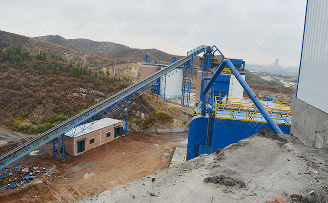 安阳中联时产200-250吨制砂楼生产线