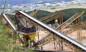 云南省临沧市孟定镇时产300吨石料厂生产线