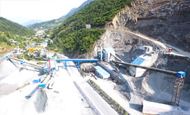 陕西省安康市平溪石料厂时产300吨石料制砂生产线