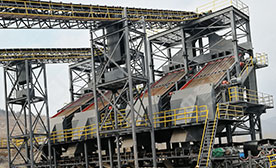 山东省枣庄市金玺泰集团时产2500吨石料厂生产线